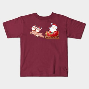 Cute santa claus for christmas day Kids T-Shirt